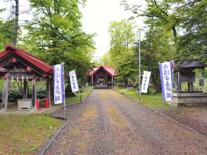 興部神社の景色
