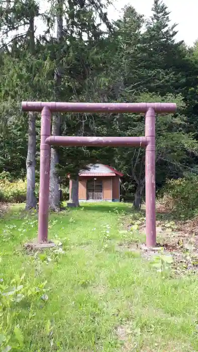 上喜茂別神社の本殿