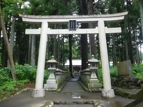 山宮浅間神社の鳥居