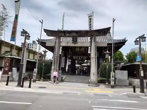 櫛田神社の鳥居