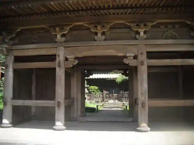 英勝寺の山門・神門