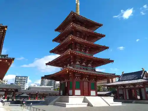 四天王寺の塔