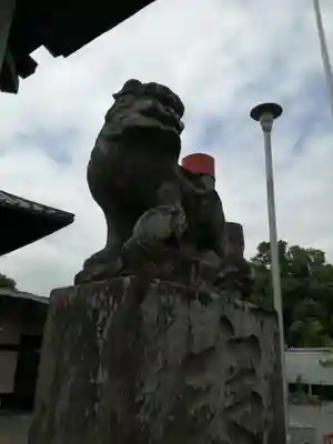 板倉雷電神社の狛犬
