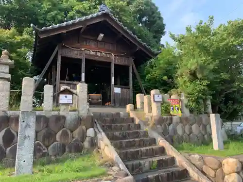 愛宕社（勝川町）の本殿・本堂