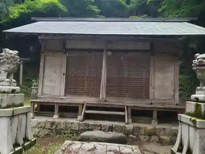 上之森神社の本殿・本堂