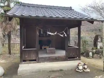 山口霊神社の本殿・本堂