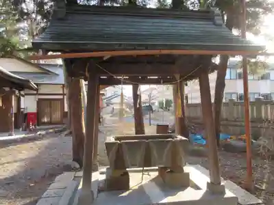 筑摩神社の手水舎