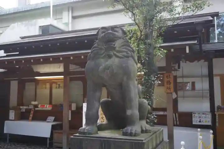 下谷神社の狛犬