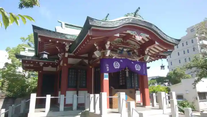 木場 洲﨑神社の本殿・本堂