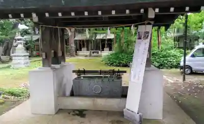 下高井戸八幡神社の手水舎