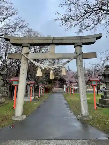 石狩八幡神社の鳥居