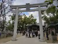 石切劔箭神社の鳥居