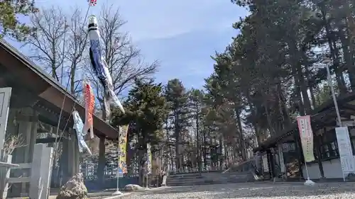 上川神社の景色