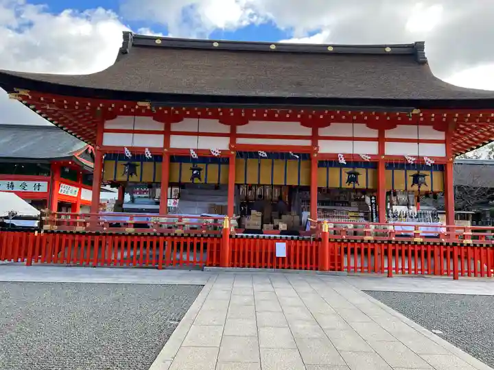 伏見稲荷大社の本殿・本堂