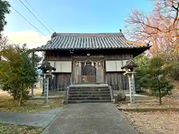 岡上神社の本殿・本堂