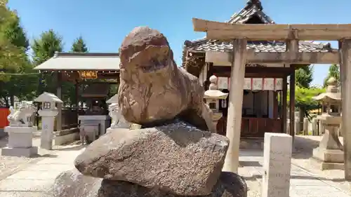 姫嶋神社の狛犬