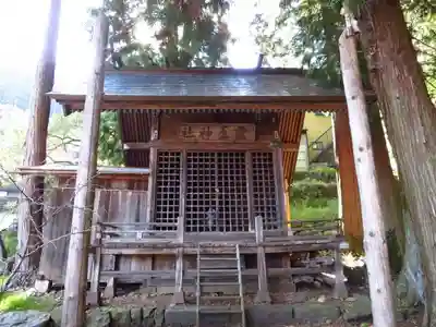 蠶玉神社の本殿・本堂
