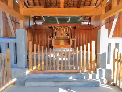 開豊神社の本殿・本堂