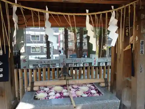 高円寺氷川神社の手水