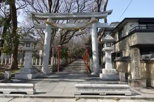 六甲八幡神社の鳥居