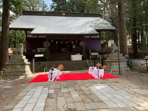 山家神社の神楽