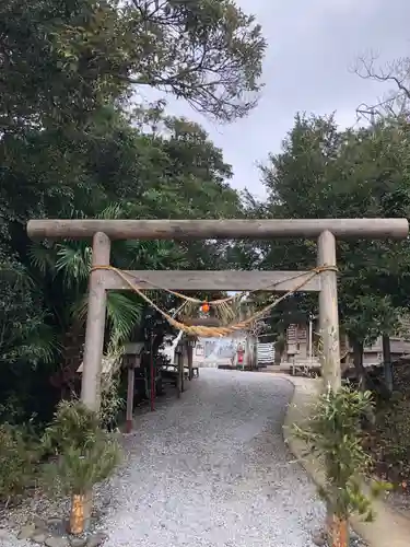 伊勢神社の鳥居