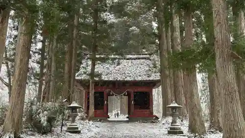 戸隠神社奥社の山門・神門