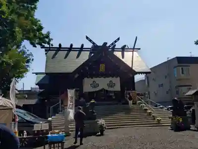 札幌諏訪神社の本殿・本堂