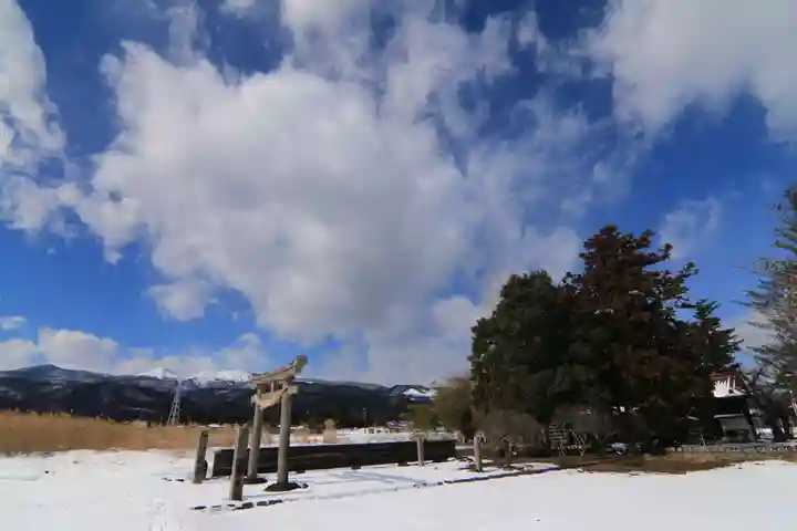 庄野菅原神社の景色