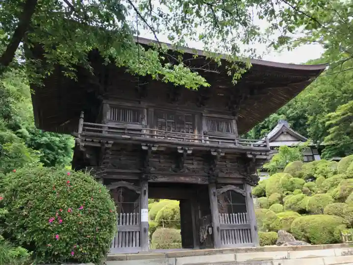 等覚院の山門・神門