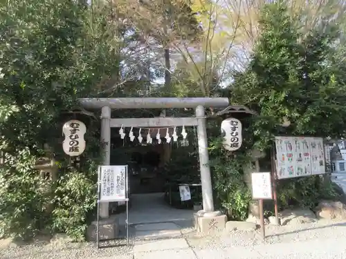 川越熊野神社の鳥居