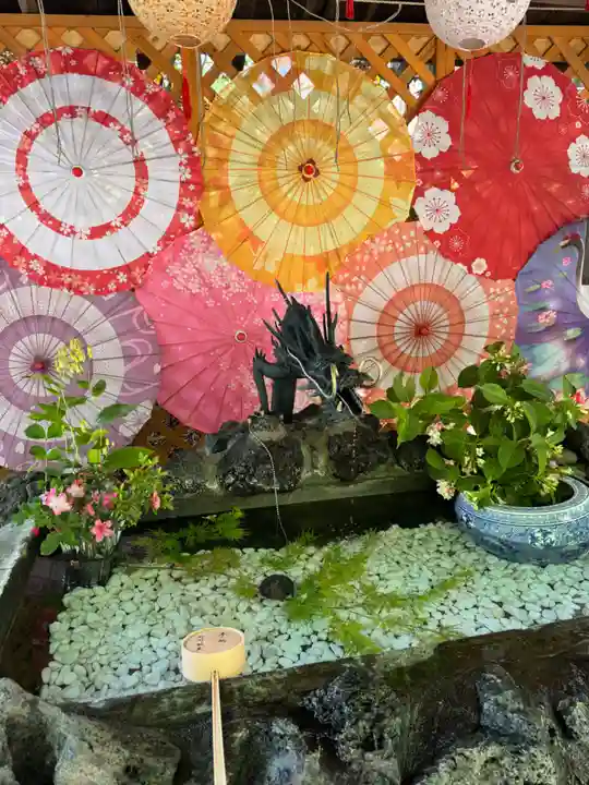 虻田神社の手水舎