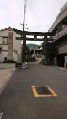 白山神社の鳥居