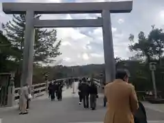 伊勢神宮内宮（皇大神宮）の鳥居