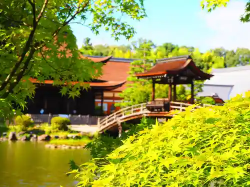 永保寺の庭園