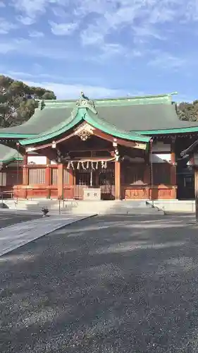 川原神社の本殿・本堂