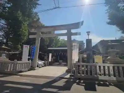 下谷神社の鳥居