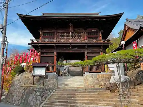 塩澤寺の山門・神門