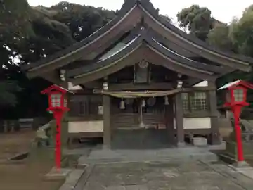 織幡神社の本殿・本堂