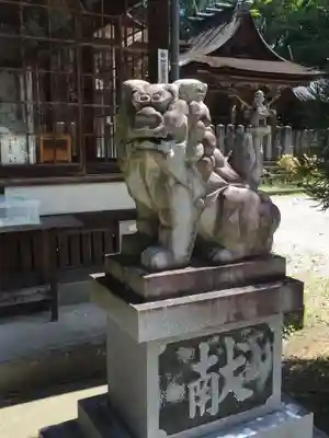 倭白山比咩神社の狛犬