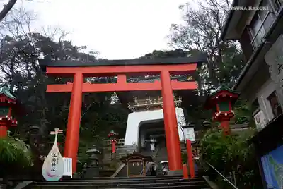 江島神社の鳥居