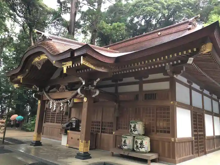 麻賀多神社の本殿・本堂