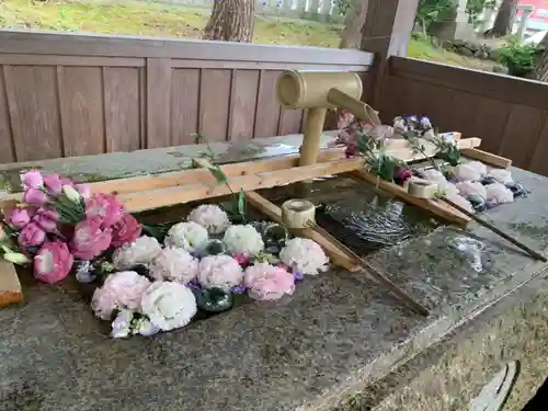 重蔵神社の手水舎