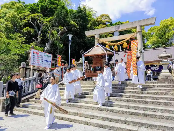 神前神社のお祭り
