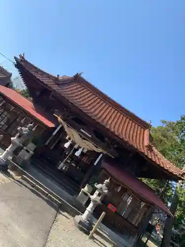 櫛代賀姫神社の本殿・本堂