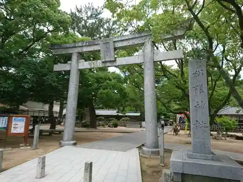 松陰神社の鳥居