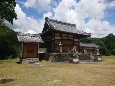 大川神明宮の本殿・本堂
