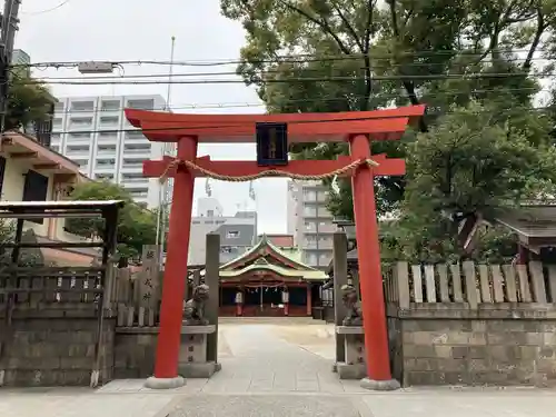 堀川戎神社の鳥居