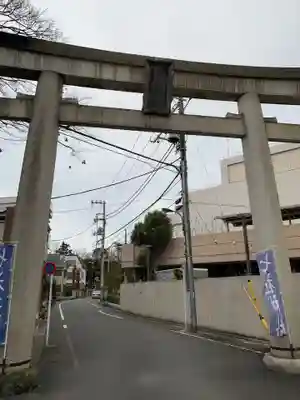 七社神社の鳥居