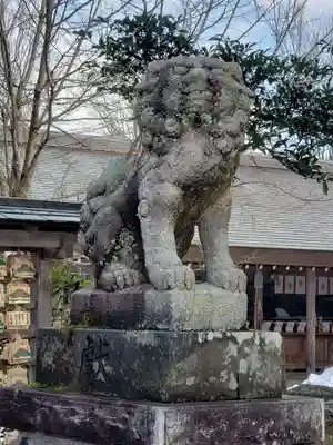 櫛田神社の狛犬